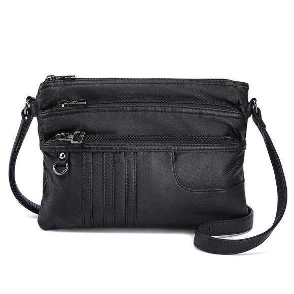 Treble Pockets Small Crossbody Purse Cell Phone Purse Shoulder Bags :) - Picture 1 of 8